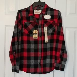 Ultimate Flannel- Red/Black